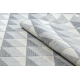 Sisal tapijt SPRING 20406332 Ruit , drieho grijskleuring