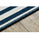 Carpet SPRING 20421994 labyrinth sisal, looped - cream / blue