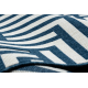 Matta SPRING 20421994 labyrint sisal, ögla - kräm / blå