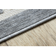 Sisal tapijt SPRING 20426332 vierkant, kader grijskleuring