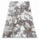 Modern NOBLE carpet 1515 64 Marble, geometric - structural two levels of fleece cream / grey