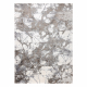 Modern NOBLE carpet 1515 64 Marble, geometric - structural two levels of fleece cream / grey