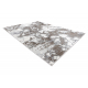 Moderní koberec NOBLE 1515 64 Mramor, geometrický - Strukturální, dvě úrovně rouna, krémovo šedá