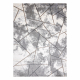 Moderní koberec NOBLE 1518 67 Vintage, geometrický - Strukturální, dvě úrovně rouna, krémovo šedá