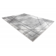 Moderní koberec NOBLE 1520 45 Vintage, geometrický, Čáry - Strukturální, dvě úrovně rouna, šedá