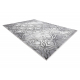 Moderní koberec NOBLE 1532 45 Vintage, Marocká mřížka - Strukturální, dvě úrovně rouna, šedá