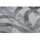 Tepih NOBLE moderna 1532 45 Istrošeno, Marokanska djetelina - Strukturne, dvije razine flora Siva