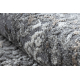Moderne NOBLE Teppe 6773 45 ornament årgang - strukturell to nivåer av fleece grå