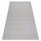 Teppich FLAT SISAL 48607637 Quadrate Diamanten grau / creme