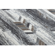 Moderní koberec NOBLE 9732 47 Rybí kost vintage - Strukturální, dvě úrovně rouna, šedá / béžový