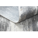 Tapis NOBLE moderne 9732 47 Chevrons vintage - Structural deux niveaux de molleton gris / beige