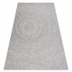 Sisal tapijt SISAL FLAT 48832637 Wievlas , stippen , grijskleuring / crème