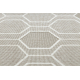 Koberec SPRING 20404558 Hexagon sisalový, smyčkový - béžový