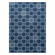 Dywan SPRING 20404994 Hexagon sznurkowy, pętelkowy - niebieski