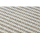 Χαλί SPRING 20411558 γραμμές, πλαίσιο σιζάλ, με βρόχο - μπεζ