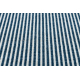 Alfombra SPRING 20411994 Sisal líneas, marco bucle - azul