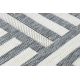 Alfombra SPRING 20421332 Sisal laberinto, bucle - crema / gris