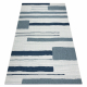 Carpet COLOR 19676369 SISAL lines beige / blue