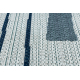 Carpet COLOR 19676369 SISAL lines beige / blue
