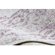 Alfombra COLOR 47295260 SISAL ornamento, marco beige / violet