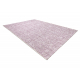 Sizala paklājs SIZAL COLOR 47373260 Līnijas, trīsstūri, eglīte - plūmes / bēšs 