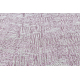 Teppich COLOR 47373260 SISAL Linien, Dreiecke, Fischgrätenmuster violett / beige