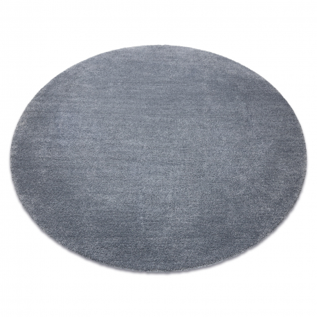 Moderní kulatý koberec LATIO 71351070, pratelný, šedý