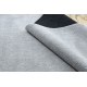 Moderne tæppe vask LATIO 71351060 sølv