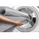 Tappeto moderno lavabile LATIO 71351060 cerchio argint