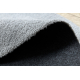 Модерен килим за пране LATIO 71351060 кръг сребърен