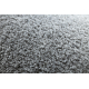 Moderní kulatý koberec LATIO 71351060, pratelný, stříbrný