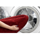 Dywan do prania MOOD 71151011 nowoczesny - czerwony