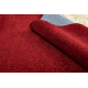 Alfombra de lavado MOOD 71151011 moderna - rojo