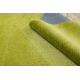 Vasker Teppe MOOD 71151040, moderne - lime grønn