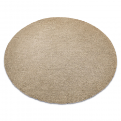 Модерен килим за пране LATIO 71351050 кръг бежов