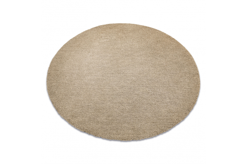 Tappeto moderno lavabile LATIO 71351050 cerchio beige beige