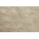 Modernus plaunamas kilimas LATIO 71351050 Apskritas kilimas smėlio spalvos 