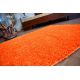 Carpet - wall-to-wall SHAGGY 5cm orange
