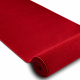 Läufer KARMEL Glatt karminrot / rot 80 cm