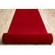 Läufer KARMEL Glatt karminrot / rot 80 cm