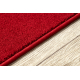 Runner KARMEL Plain carmine / red 80 cm