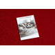 Runner KARMEL Plain carmine / red 80 cm