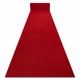 Tapis de couloir KARMEL plaine carmin / rouge 100 cm