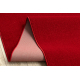 Alfombra de pasillo KARMEL llanura carmín / rojo 100 cm