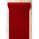 Alfombra de pasillo KARMEL llanura carmín / rojo 160 cm