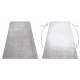 Alfombra lavable MIRO 51518.805 Hojas, marco antideslizante - negro / oro