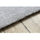Alfombra lavable MIRO 51518.805 Hojas, marco antideslizante - negro / oro