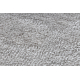Alfombra lavable MIRO 51518.805 Hojas, marco antideslizante - negro / oro