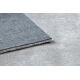 Alfombra lavable MIRO 51518.805 Hojas, marco antideslizante - negro / oro