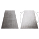 Alfombra lavable MIRO 51518.806 Hojas, marco antideslizante - gris / oro